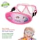 HYDROCOMFY Toddler Goggles Nose Cover Kid Goggles Fabric Strap Swimming Goggles Kids 36 1PK Pink Princess