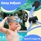 Vvinca Kids Swim Goggles with Bungee Strap No Leaking Anti Fog Toddler Goggles with Quick Adjust Ages 314