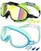 Rantizon Kids Swim Goggles 2 Pack Wide View Swimming Goggles for Child 315 Anti FogUV No Leaking Goggles for Boys Girls