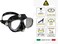CRESSI Cressi Marea 2Lens Mask ClearClear