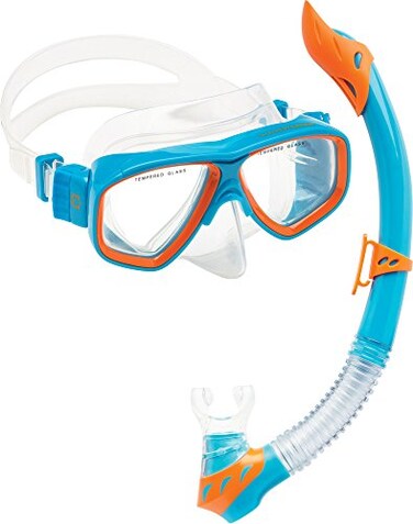 CRESSI Cressi Rocks Kids Combo BlueOrange