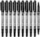 Abhay doubleSide Marker Black Felt Tip Pens 10 Set Black Dual Tip Brush Pens Art Markers Set Brush Fine Tip Marker for Art Drawing