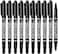 Abhay doubleSide Marker Black Felt Tip Pens 10 Set Black Dual Tip Brush Pens Art Markers Set Brush Fine Tip Marker for Art Drawing