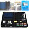 H & H B 48Piece Sketching Drawing Kit for Adults Beginner Artists Includes Graphite Charcoal Pencils Blending Stumps Sketchpad Pastel Sticks Nylon Storage Case