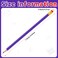 Zhanmai 24 Pieces Purple Pencils with Eraser Pre Sharpened Wooden Erasable HB Checking Pencils with Erasable Tops for Writing Drawing Checking Coloring Tests Grading Map Coloring Editing Office Favors