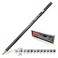 Pasler Professional Graphic Sketching Drawing Pencils 12 Count 2H