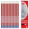 Pepy Graphite Professional Drawing Pencils Set of 12 6B PreSharpened Black Lead Pencils Perfect for Drawing Sketching and Shading Graphic and Fine Art