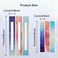 WOOPSOO 60Pcs Custom Craft Pen Kit Epoxy Pen Making Supplies with Starry Elements Display Cards3 Colors
