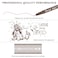 Bianyo Sepia Tone Drawing Pen Set 12 Assorted Sizes Sketch Liner WaterResistant Archival and Pigment Ink Art Pens Precision Drawing and Sketching Kit