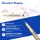 CHARSOCO 01 Micro Pen 6 Pack Black Fine Point Pen with Waterproof Archival Ink 025mm Fineliner Ink Pens for Artist Illustration Sketching Anime Manga Technical Drawing and Scrapbooking
