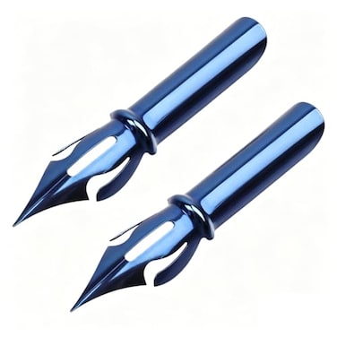 Mewutal 2PcsSet Comic Pen Nib Set Pen Nibs Replacements for Calligraphy Manga Writing Painting Lantern Head Nib