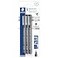 STAEDTLER Staedtler Pigment Liner Pack Black 3 Pens Assorted Line Widths 05mm12mmChisel 3089S2BK3