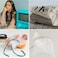 VoizVony 62 X 59 Inch White Mesh Fabric Slightly Stretchy for Sewing Projects Shopping Bag Backpack Pocket and Straps and Netting Clothes