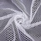 VoizVony 62 X 59 Inch White Mesh Fabric Slightly Stretchy for Sewing Projects Shopping Bag Backpack Pocket and Straps and Netting Clothes