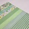 Antetek 7 pcs 20 x 20 Cotton Fabric DIY Making Supplies Quilting Patchwork Fabric Fat Quarter Bundles DIY for Quilting Cotton Patchwork Cushions Blue Cat 20 x 20