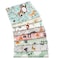 ZGXY 8 pcslot Fat Quarter Fabric Bundles 100 Cotton 1969 x 1969 50 x 50cm Quilting Cotton Craft Fabric PreCut Squares Sheets for Patchwork Sewing Quilting Crafting Forest Pattern