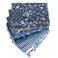 Aubliss 8pcs Fat Quarter Fabric Bundles 20 x 20 Cotton Craft Fabric PreCut Squares Sheets for Patchwork Sewing Quilting CraftingCheckedStripedFloral