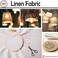 Barcelonetta Linen Fabric Natural Linen Cloth Embroidery Sewing Soft Breathable 55 Wide 70 Linen 30 Rayon Hemp Jute Needlework Lining Sand 1 Yard