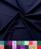 Barcelonetta Poly Cotton Fabric for Sewing Broadcloth Fabric by the Yard 60 Wide Roll Lightweight Breathable Lining Home Textile Skirts Tote Bags Navy 2 Yard