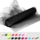 Ableme Deco Black Tulle Fabric Rolls 54 Inch by 10 Yards 30 ft Tulle Ribbon for Wedding Party Decoration Sheer Fabric Spool Bolt Ceiling Decor Tutu Skirt Christmas Gift Wrapping Soft Drape Black