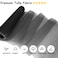 Ableme Deco Black Tulle Fabric Rolls 54 Inch by 10 Yards 30 ft Tulle Ribbon for Wedding Party Decoration Sheer Fabric Spool Bolt Ceiling Decor Tutu Skirt Christmas Gift Wrapping Soft Drape Black