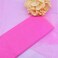Anteer Crystal Organza Tulle Sheer Fabric Backdrop Curtains for Wedding Baby Shower Birthday Party Event Decor 19 by 30 Yard Pink