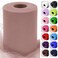 Luceinvita Dusty Rose Tulle Fabric Roll 6 Inch by 100 Yards 300 feet Sheer Netting Spool for Tutu Skirt Gift Wrapping Wedding Baby Shower Party Decorations DIY Crafts