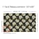 Erosebridal Peony Flannel Fabric by The Yard Flower Leaf Upholstery Florals Botanical Indoor Not Stretchy Decorative Fabric Spring Garden Green Yellow White 1 Yard