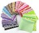 RayLineDo Fabric Patchwork Craft Material Mixed Squares Bundle 2025cm 15pcs
