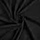FabricLA French Terry Knit Fabric 100 Cotton French Fabric by The Yard Made in USA Black 1 Yard