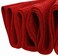 FabricLA Glitter Felt Fabric by The Yard 60 Inch Wide Sparkly Felt NonShedding MessFree Glitter Fabric for Crafts Costumes Decor Easy Cut Sew Red 1 Yard