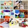 DIVINA VITAE Felt Sheets Fabric 7 x 11 Felt Fabric for Crafts 10Pcs Halloween Christmas Fabric Fall Felt for DIY and Sewing Projects White