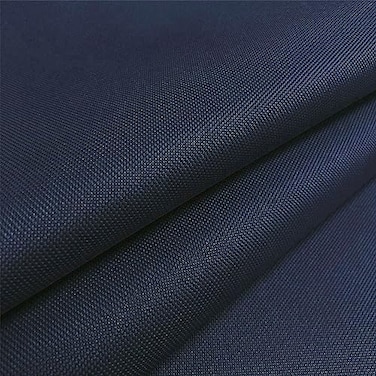 Foreate Waterproof Canvas Fabric by The Yard 600D Upholstery Fabric for Chairs 58 Wide Indoor Outdoor Water Resistant Canvas Polyester Material Sewing DIY Cloth 1 Yard Navy Blue