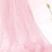 Horbaunal Light Pink Glitter Tulle Fabric Rolls 54 Inch Wide by 1 Yard Star Moon Sequin Tulle Rolls Netting Fabric for Tutu Skrits DIY Craft Wedding Backdrop Party Decorations