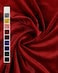 HOTGODEN Red Stretch Velvet Fabric by The Yard 63 Wide 2 Yards 95 Polyester 5 Spandex Velvet Fabric for DIY Sewing Upholstery Apparel Costume Craft