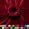 Ice Fabrics Stretch Velvet Fabric by The Yard 60 Wide Soft Stretchy Fabric for Sewing Clothes Apparel Costume Crafts 90 Polyester 10 Spandex Wine Red 1 Yard