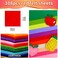 IOOLEEM Red Felt Squares 108pcs 4x4 10 cm x 10 cm PreCut Craft Felt Fabric Sheets for Sewing and Patchwork