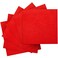 IOOLEEM Red Felt Squares 108pcs 4x4 10 cm x 10 cm PreCut Craft Felt Fabric Sheets for Sewing and Patchwork