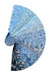 LENAILIN Jelly Roll Fabric 20 Assorted Floral Prints 100 Cotton Quilting Fabric 40 PreCut Strips 25 x 44 Inch for Quilting Sewing and DIY ProjectsBlue Ocean