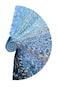 LENAILIN Jelly Roll Fabric 20 Assorted Floral Prints 100 Cotton Quilting Fabric 40 PreCut Strips 25 x 44 Inch for Quilting Sewing and DIY ProjectsBlue Ocean
