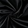 MDS Satin Fabric 5 Yards 44 Wide Silky Smooth Charmeuse Sateen Cloth for Wedding Arch Drapery Panel Backdrop Party Event Banquet Home Decoration Curtain Crafts DIY Sewing Costume Black