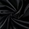 MDS Satin Fabric 5 Yards 44 Wide Silky Smooth Charmeuse Sateen Cloth for Wedding Arch Drapery Panel Backdrop Party Event Banquet Home Decoration Curtain Crafts DIY Sewing Costume Black