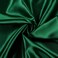 MDS Satin Fabric 5 Yards 44 Wide Silky Smooth Charmeuse Sateen Cloth for Wedding Arch Drapery Panel Backdrop Party Event Banquet Home Decoration Curtain Crafts DIY Sewing Costume Hunter Green