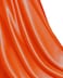 MDS Satin Fabric 5 Yards 44 Wide Silky Smooth Charmeuse Sateen Cloth for Wedding Arch Drapery Panel Backdrop Party Event Banquet Home Decoration Curtain Crafts DIY Sewing Costume Orange