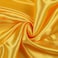 MDS Satin Fabric 5 Yards 44 Wide Silky Smooth Charmeuse Sateen Cloth for Wedding Arch Drapery Panel Backdrop Party Event Banquet Home Decoration Curtain Crafts DIY Sewing Costume Yellow Gold