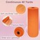 Ableme Deco Orange Tulle Fabric Roll Spool Bolt 54 Inch by 40 Yards Large Tulle Wedding Party Decoration Tutu Skirt Table Runner Gift Wrapping Bridal Shower Soft Drape Orange