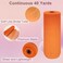 Ableme Deco Orange Tulle Fabric Roll Spool Bolt 54 Inch by 40 Yards Large Tulle Wedding Party Decoration Tutu Skirt Table Runner Gift Wrapping Bridal Shower Soft Drape Orange