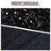 PATYDEST Black Sequin Fabric Sparkly Fabric by the Yard 1 Yard Big Payette Sequin Fabrics Mermaid Sequin Flip Fabrics Reversible Sequin Velvet Stretch Fabriced Material for Sewing Dress Making
