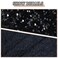 PATYDEST Black Sequin Fabric Sparkly Fabric by the Yard 1 Yard Big Payette Sequin Fabrics Mermaid Sequin Flip Fabrics Reversible Sequin Velvet Stretch Fabriced Material for Sewing Dress Making
