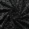 Shimeyao Sequin Velvet Fabric by the Yard Stretch Bling Fabric for Sewing Glitter Tablecloth Sparkly for Dress Table Runner Photo Props Backdrop4 YardsBlack